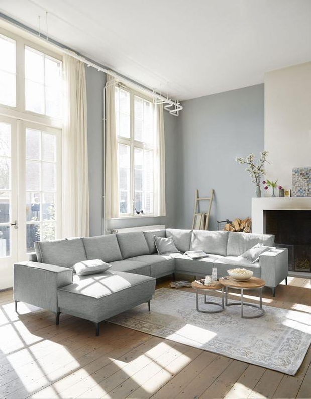 Hoekbank Calira Grey