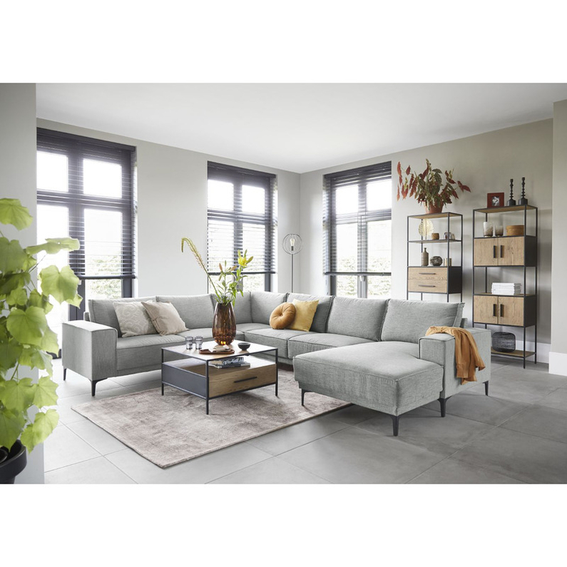 Hoekbank Calira Grey