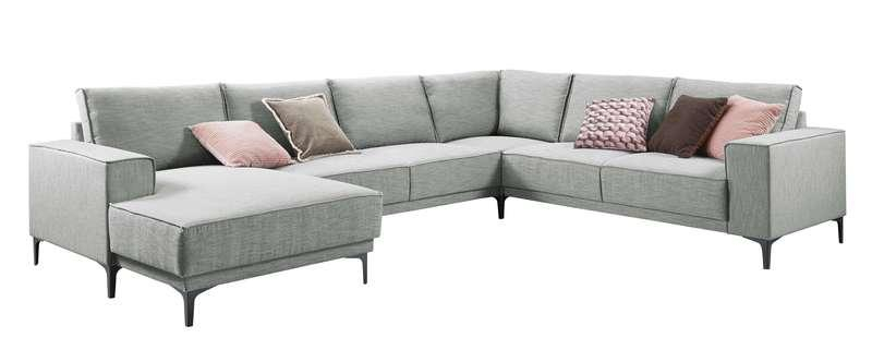 Hoekbank Calira Grey