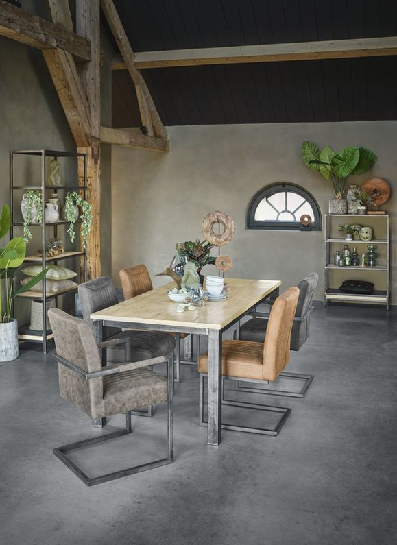 Armstoel Parantino Taupe