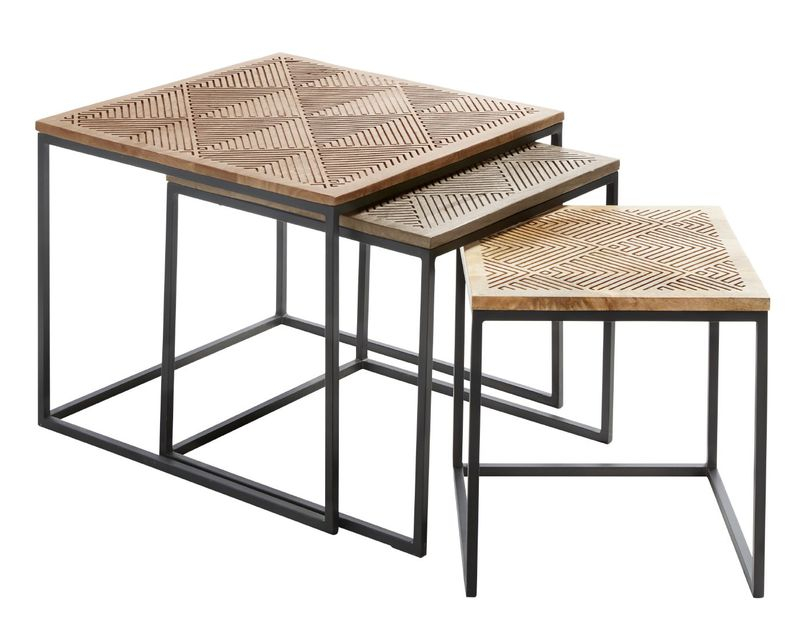 Bijzettafel Minto Teak