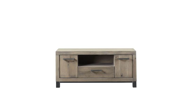 Tv-meubel Hevano 2-Deurs/1 Lade/1 Open Vak