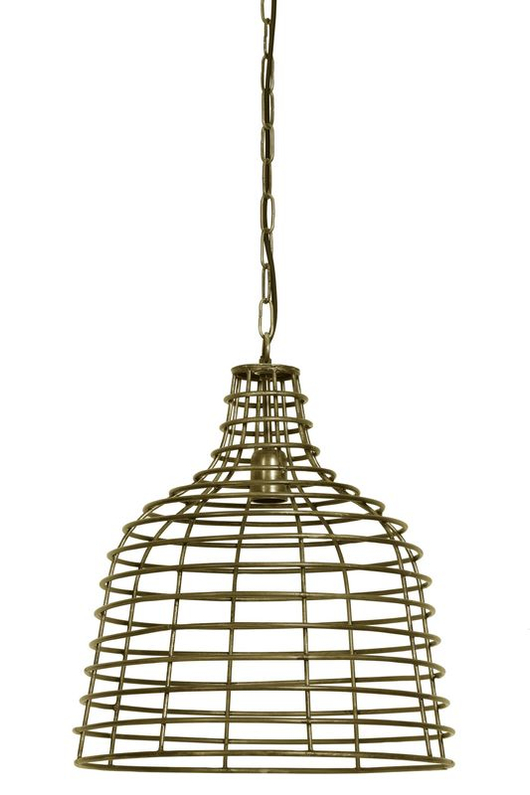 Hanglamp Capazo Brons Ø40x48