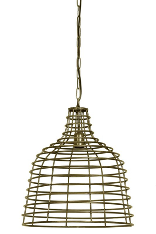 Hanglamp Capazo Brons Ø40x48