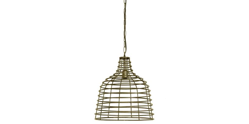 Hanglamp Capazo Brons Ø40x48