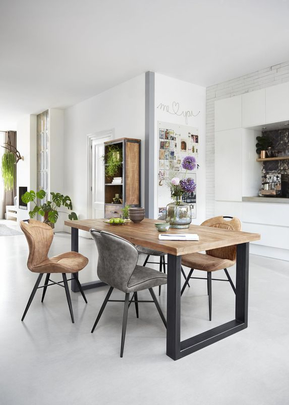 Stoel Minot Antraciet