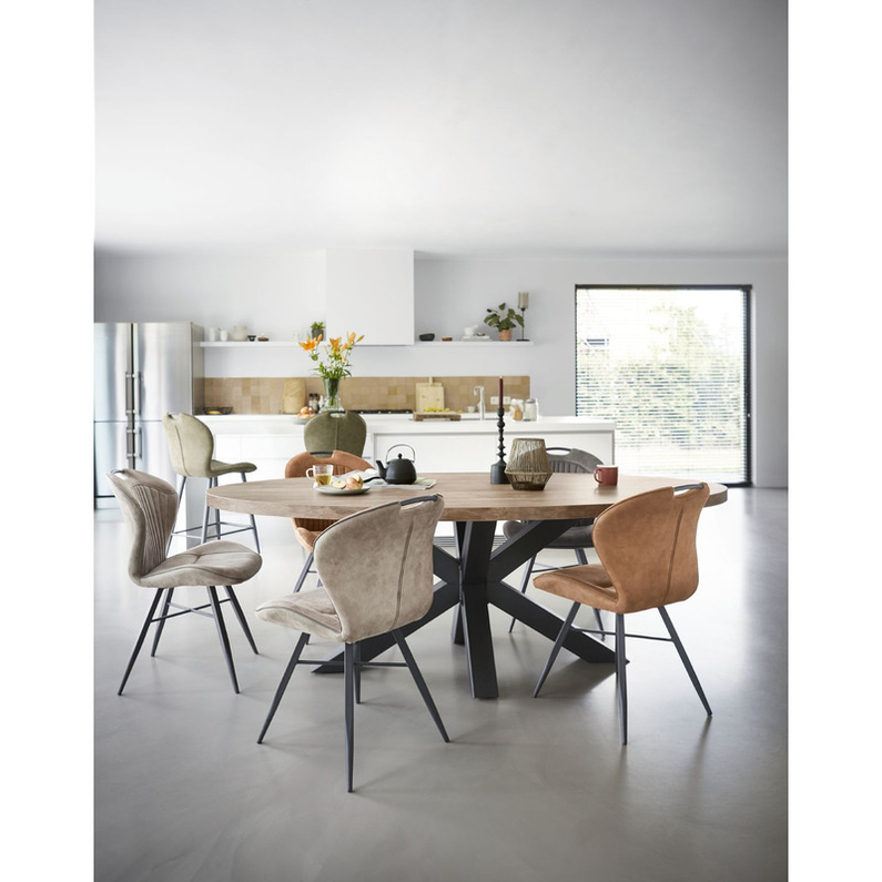 Stoel Minot Antraciet