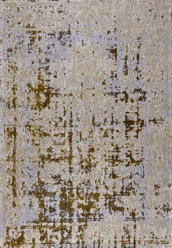 Vloerkleed Ocala Oker/Donkergrijs