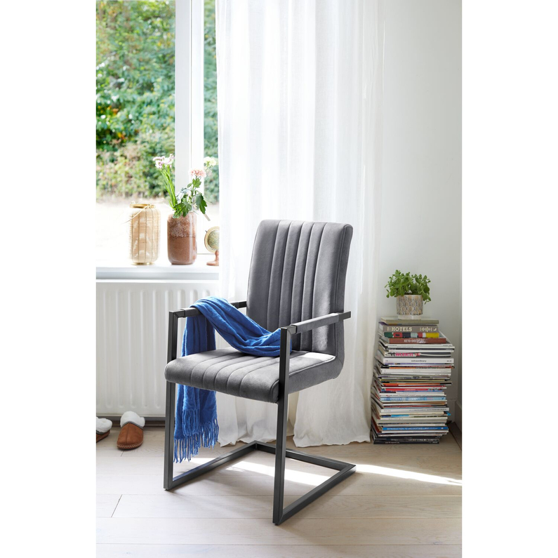 Armstoel Pareda Rhino Grey