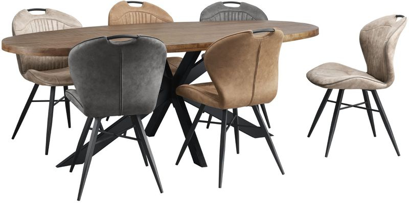 Eettafel Indusy Ovaal