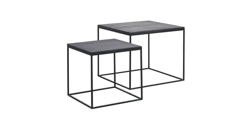 Salontafel Trentino Black Set/2