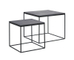Salontafel Trentino Black Set/2