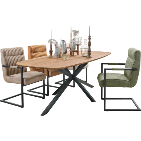 Armstoel Dantero Cognac