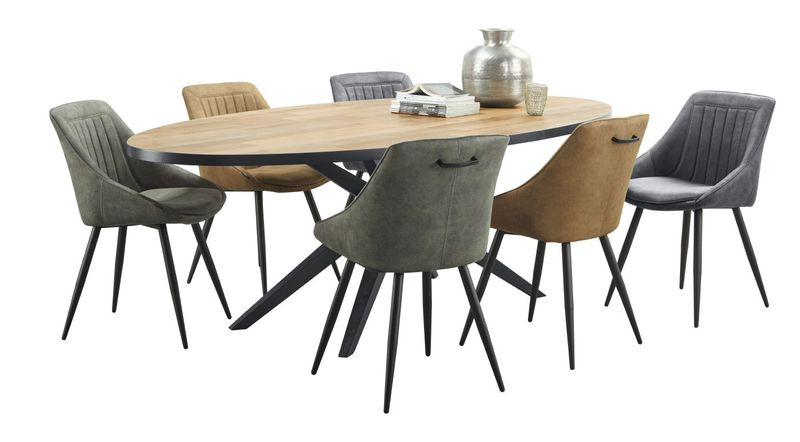 Eettafel Sandton Ovaal 200x102