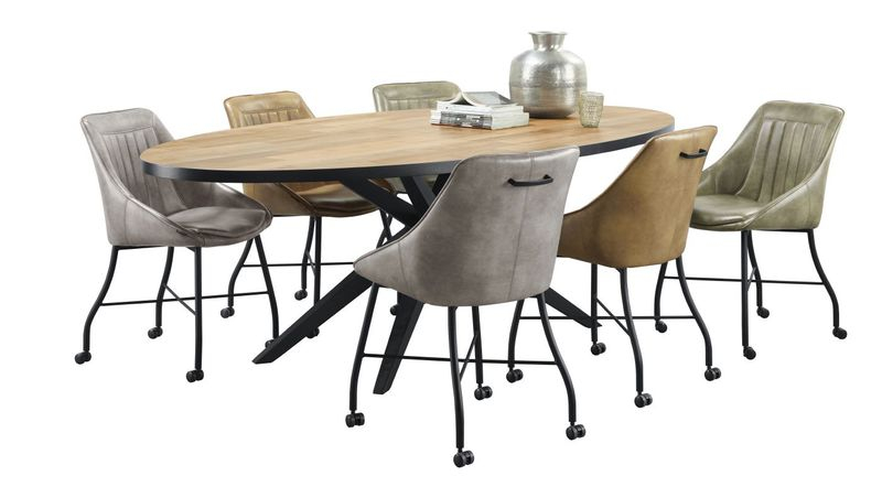 Eettafel Sandton Ovaal 200x102