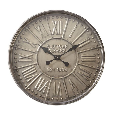 Klok Nimar Metaal Ø60x6,5