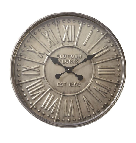 Klok Nimar Metaal Ø60x6,5