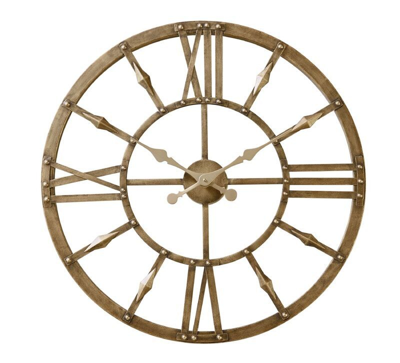 Klok Nimar Brass Ø80