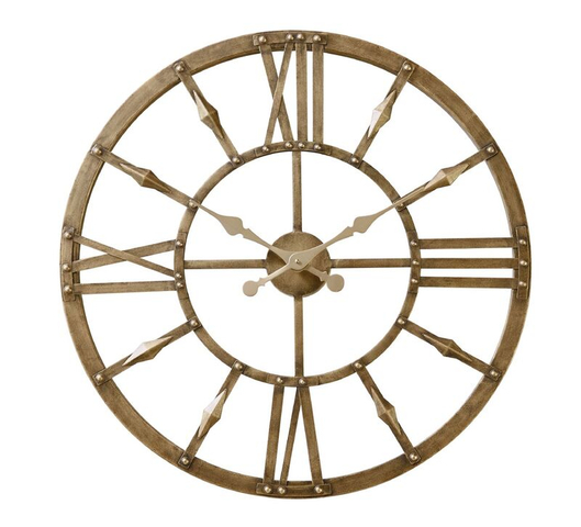 Klok Nimar Brass Ø80