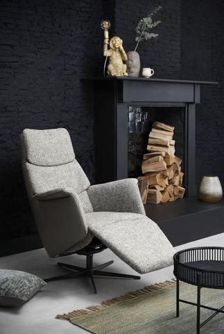 INHOUSE Relaxfauteuil Pomonti Zinc