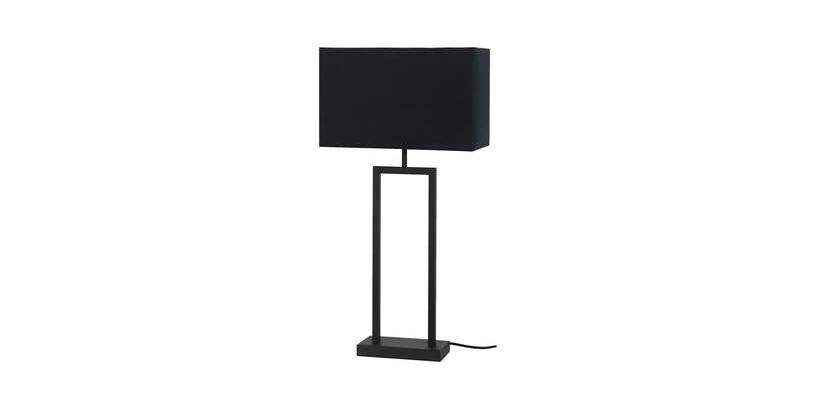 Tafellamp Tarante Zwart H55 cm