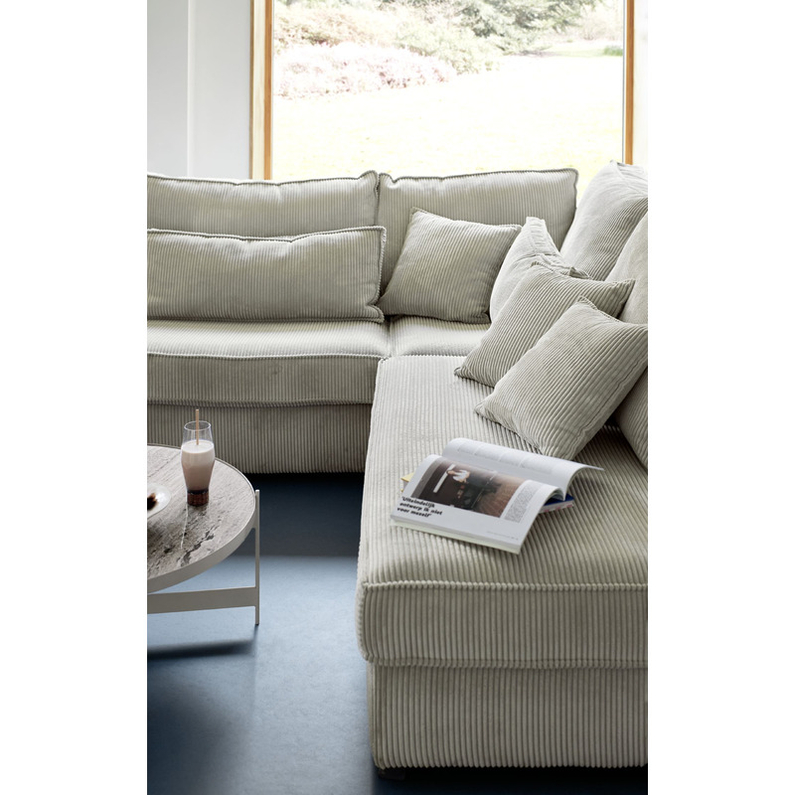 INHOUSE Hoekbank Famanti L.Grey