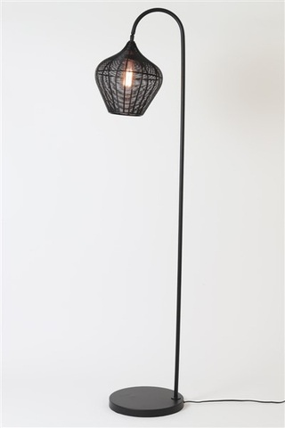 Vloerlamp Bendigo Zwart