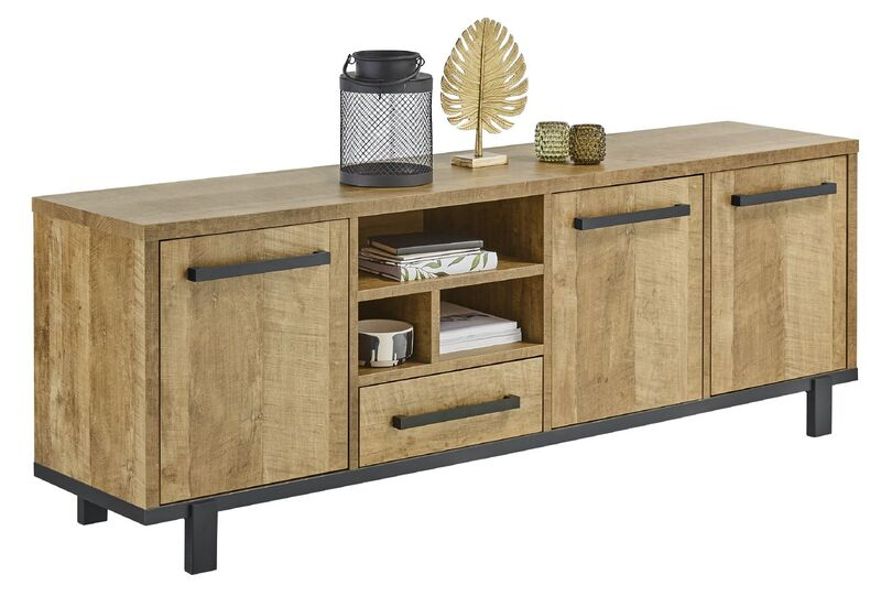 Tv-Meubel Glenvar 3-Deurs