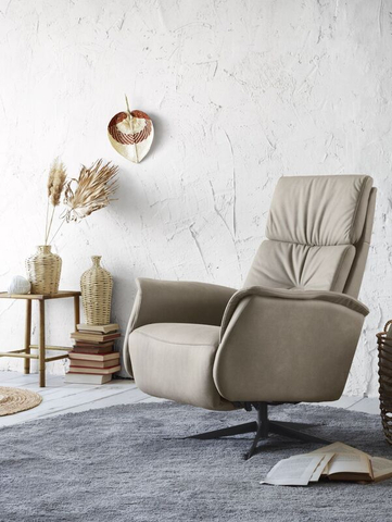 Relaxfauteuil Initio Taupe Small