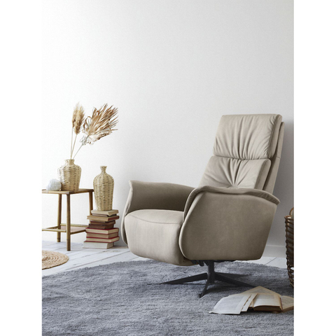 Relaxfauteuil Initio Taupe Small