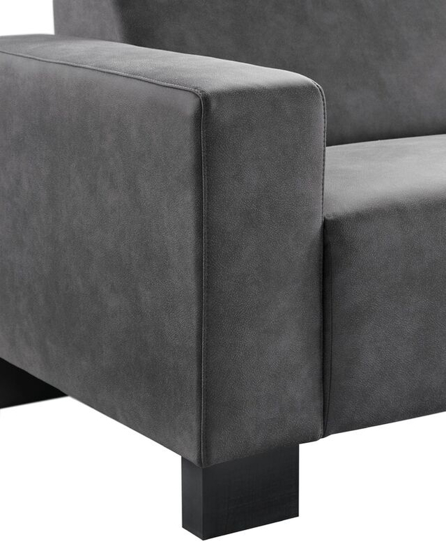 Bank Alpa 4-Zits Antraciet