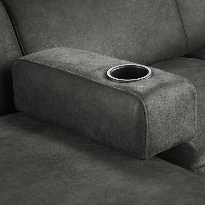 Hoekbank Tusari Antraciet