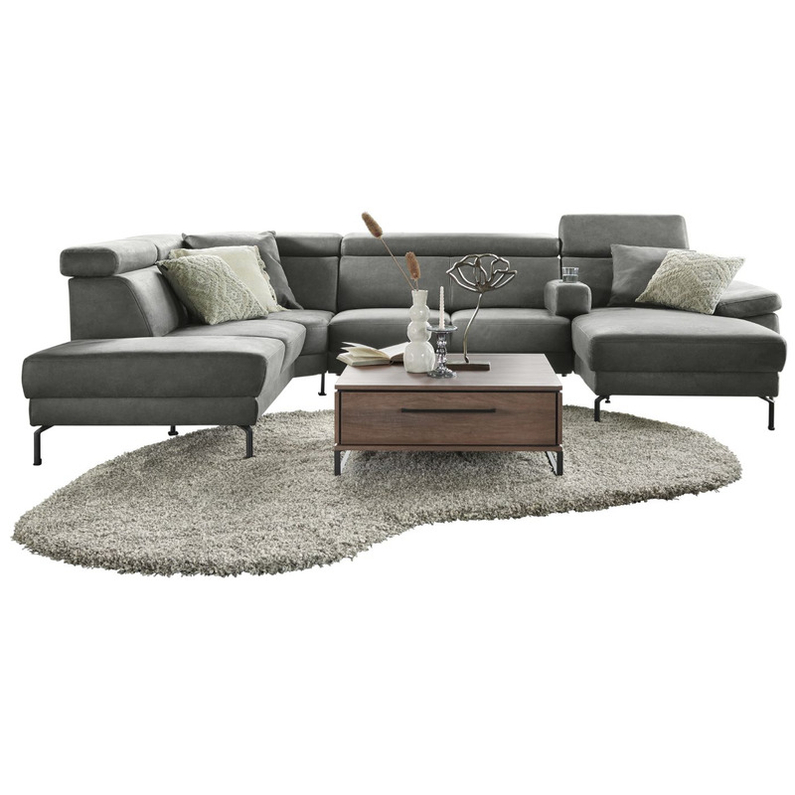 Hoekbank Tusari Antraciet