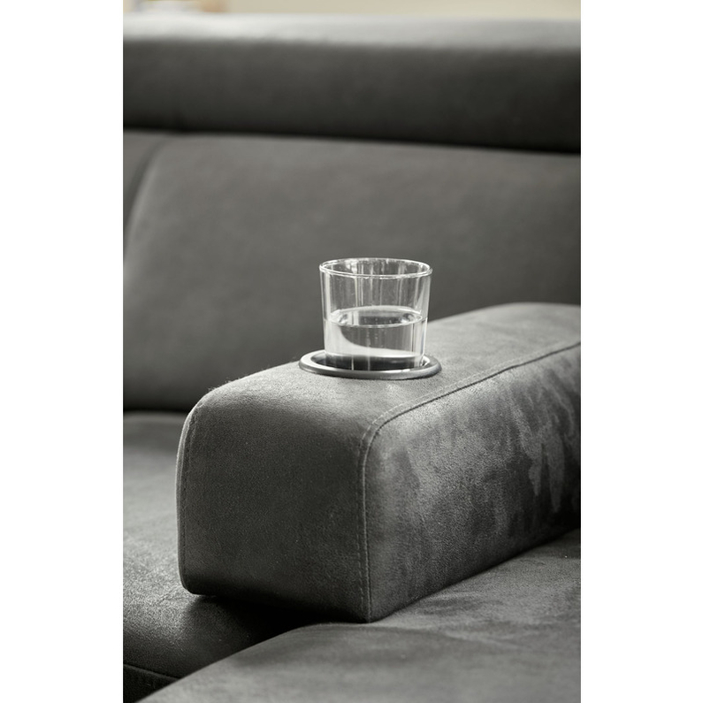 Hoekbank Tusari Antraciet