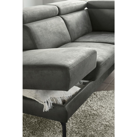 Hoekbank Tusari Antraciet