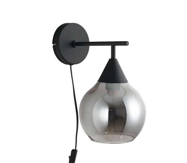 Wandlamp Lungo Smoke