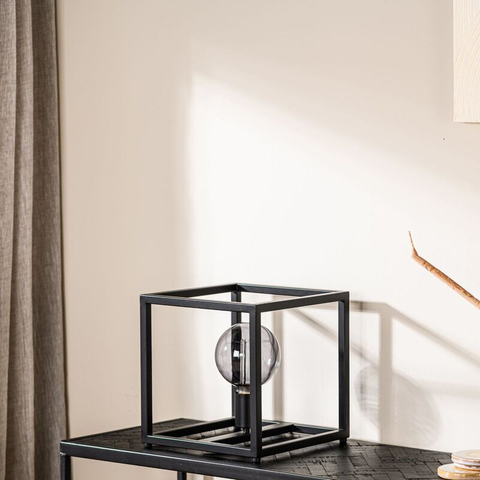 Tafellamp Tiamo Zwart H28