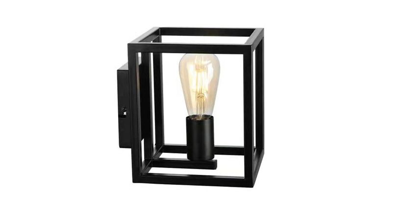 Wandlamp Tiamo Zwart