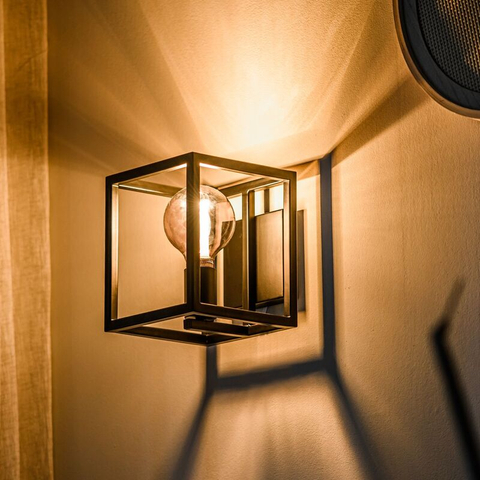 Wandlamp Tiamo Zwart