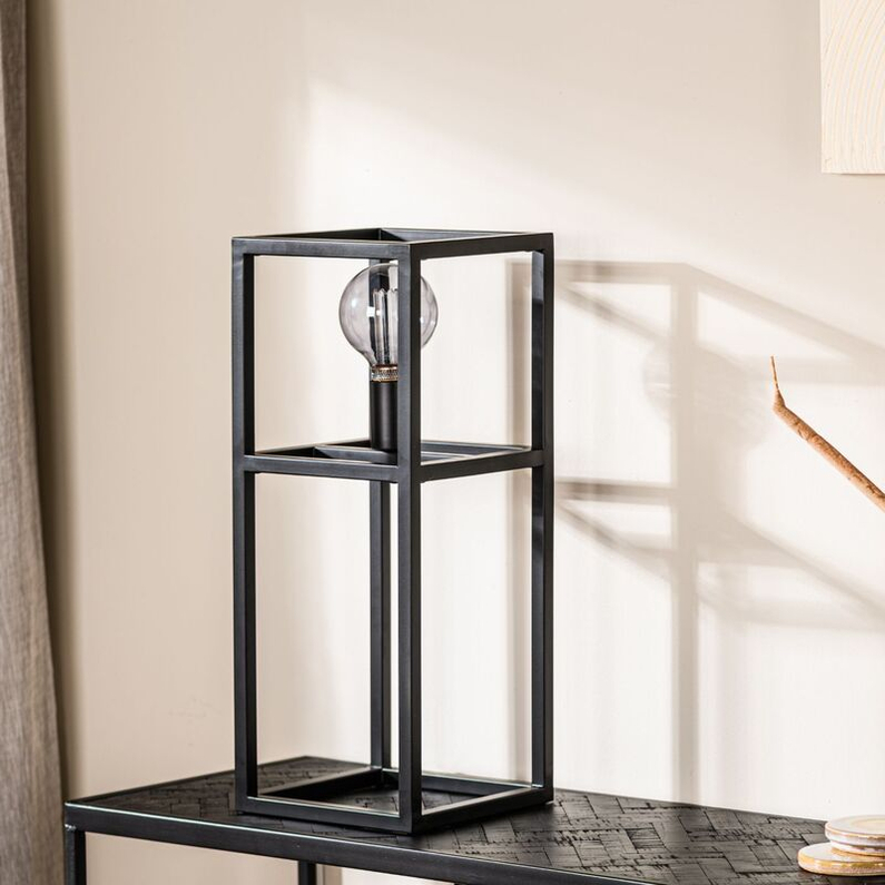Tafellamp Tiamo Zwart H55