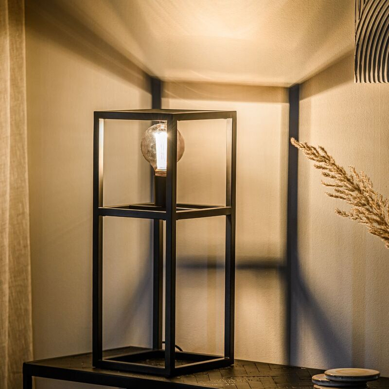 Tafellamp Tiamo Zwart H55