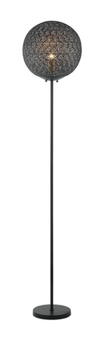 Vloerlamp Tossica Zwart Ø40