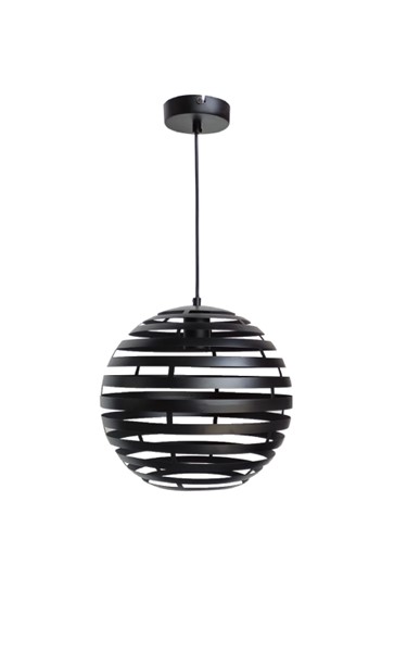Hanglamp Fiorenza Zwart Ø30