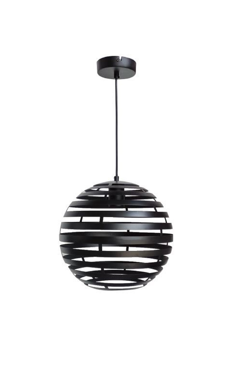 Hanglamp Fiorenza Zwart Ø30