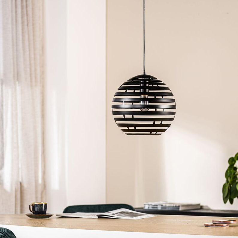 Hanglamp Fiorenza Zwart Ø30