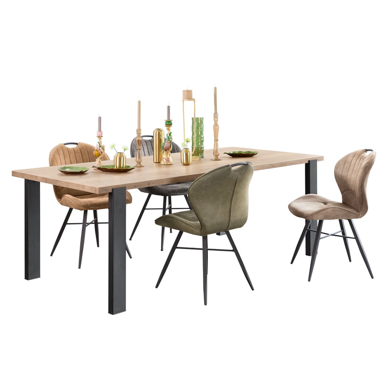 Stoel Castione Cognac