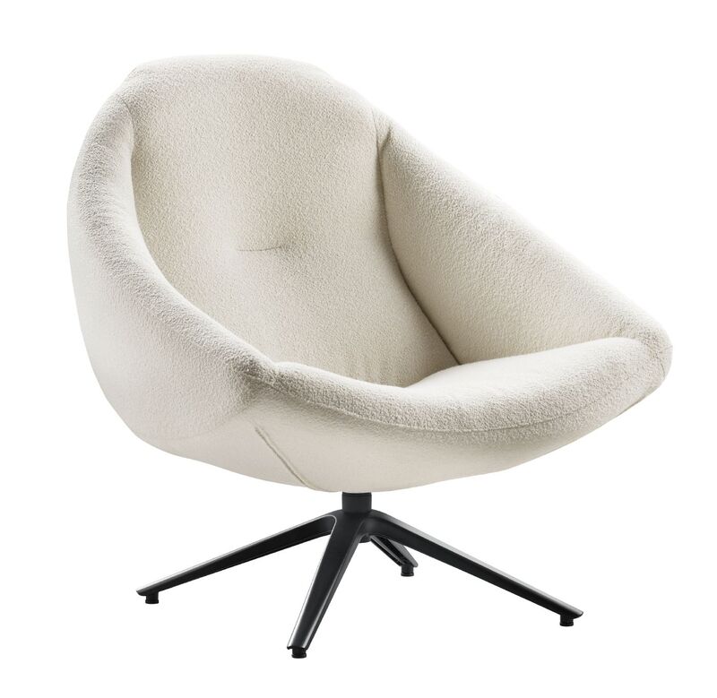 INHOUSE Draaifauteuil Rondo Ivory