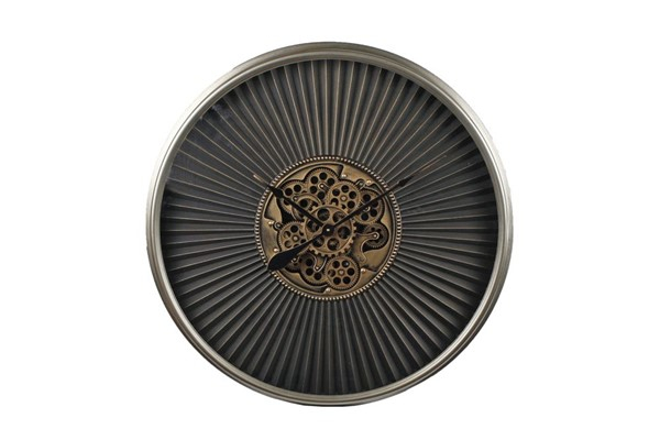 Klok Peschiera L Zwart/ Goud