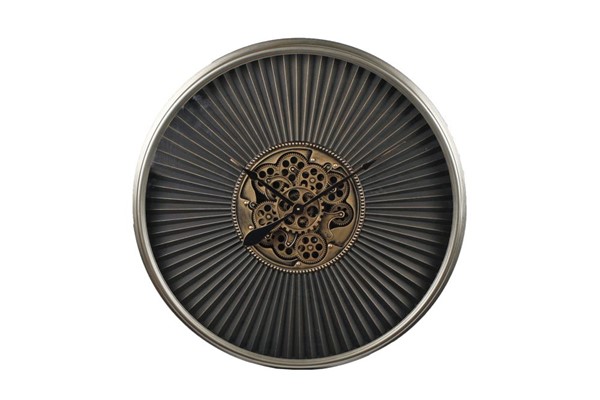 Klok Peschiera L Zwart/ Goud