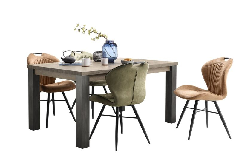 Eettafel Silvares Donkerbruin